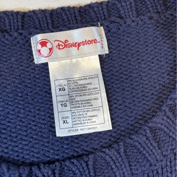Vintage Disney Pluto Navy Sweater - Picture 6 of 8